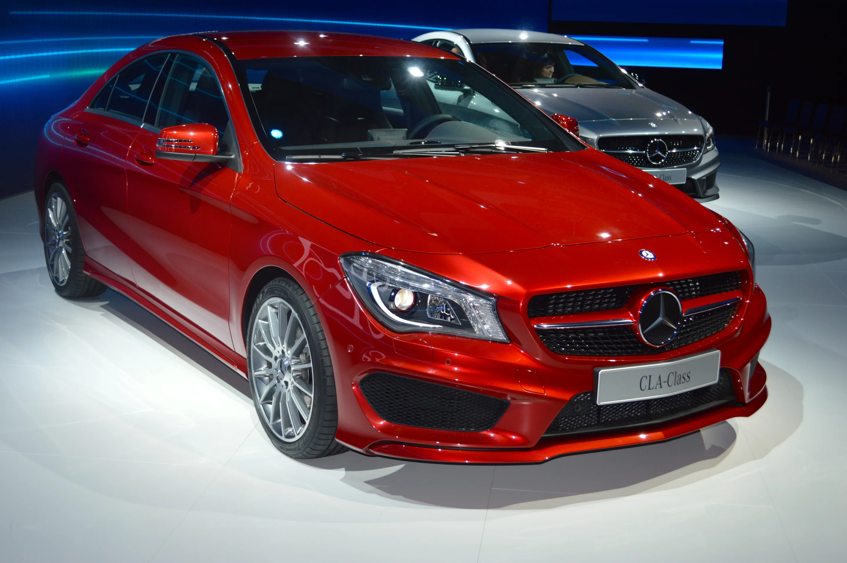 The 2014 CLA-Class debuts at the 2013 North American International Auto Show