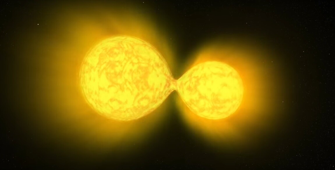 The pumpkin stars are thought to be the result of binary stars merging