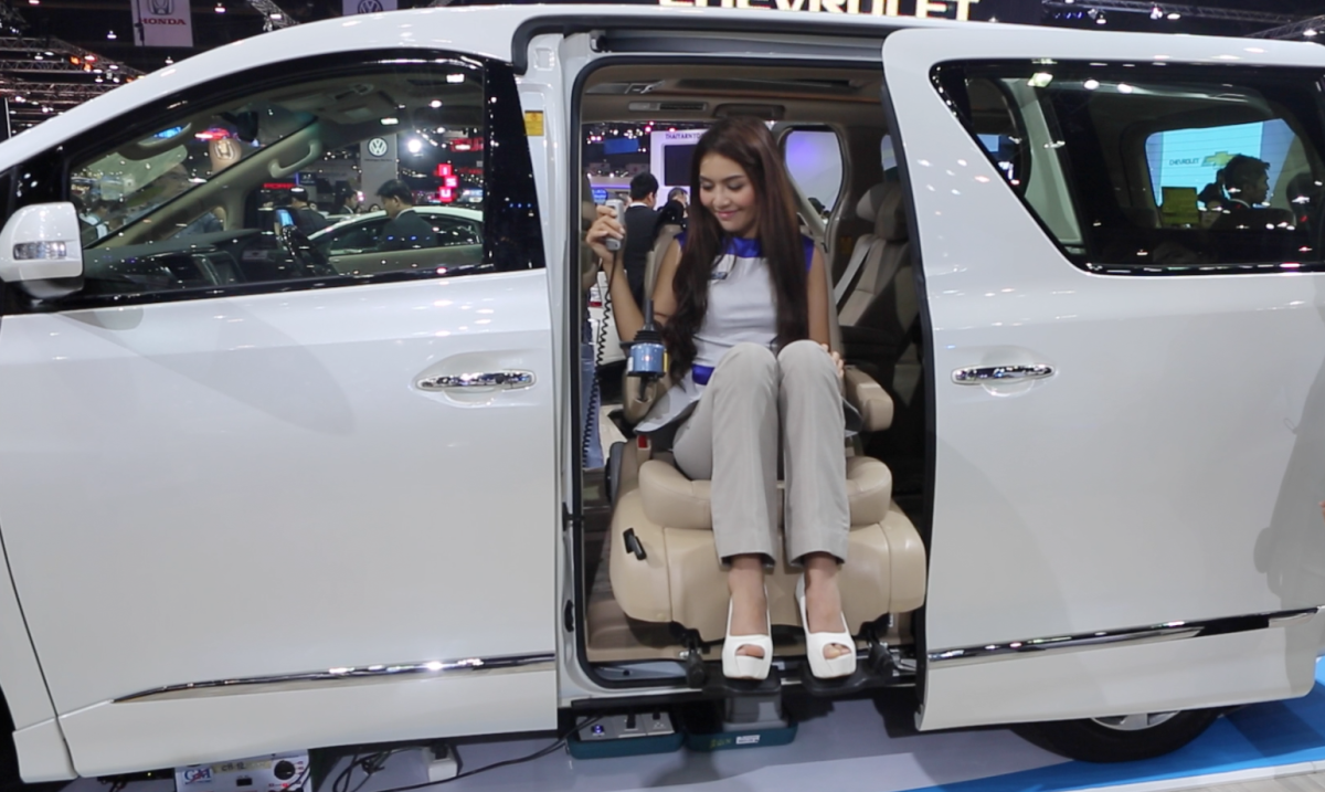 Toyota already has a wide range of docking options for electric wheelchairs available