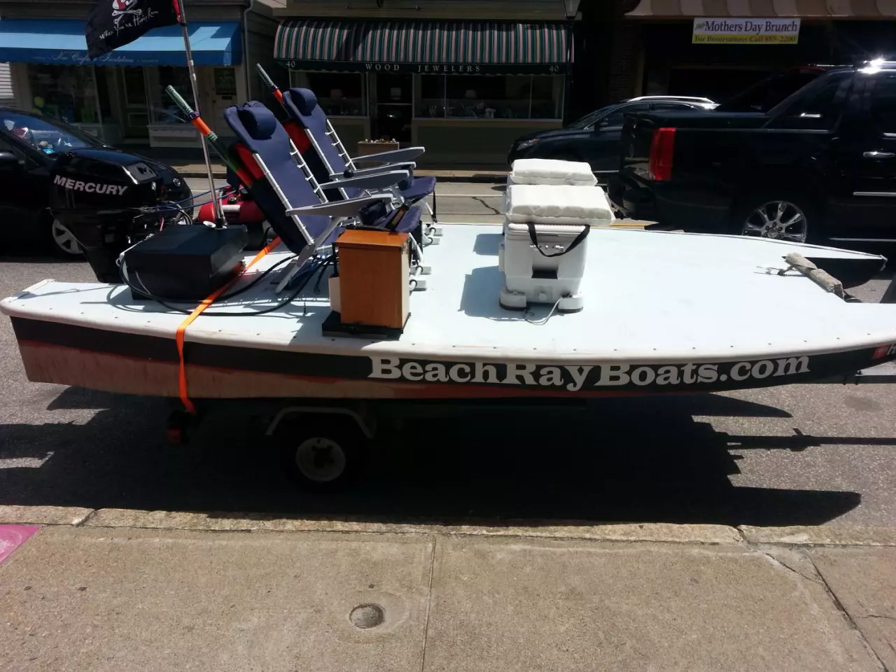 The BeachRay is designed to be towed by any vehicle