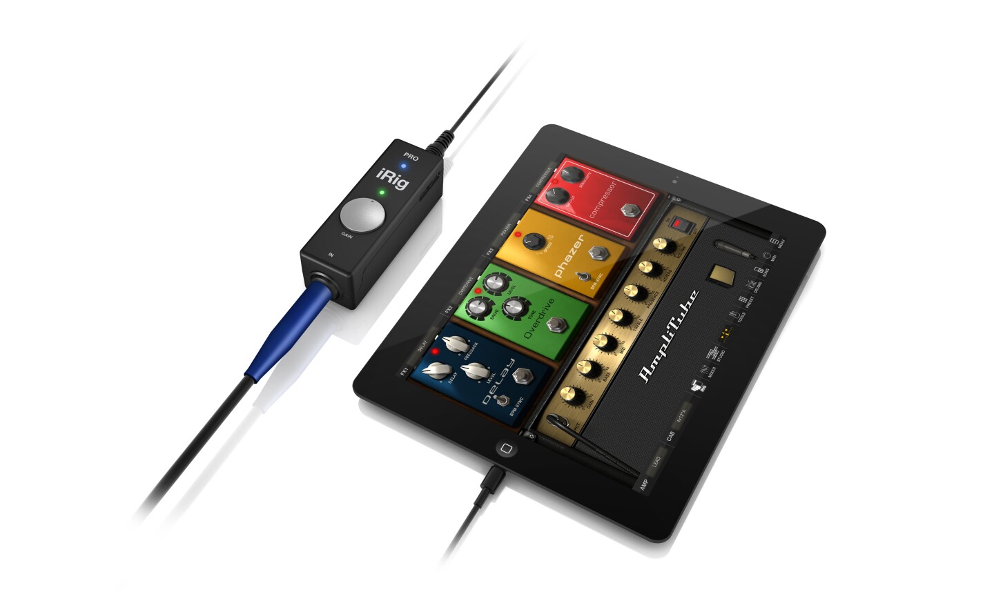 IK Multimedia launches the iRig PRO allinone audio and MIDI interface