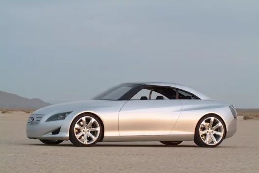 Last year's related concept car, the LF-C