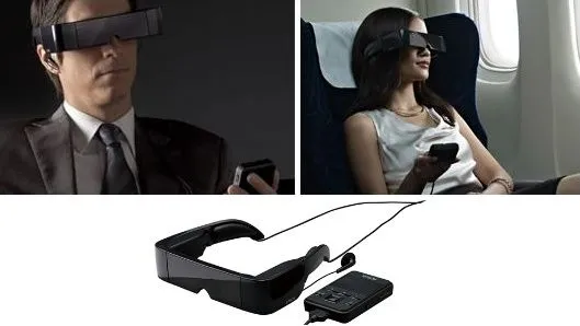 Epson has unveiled its Moverio transparent head-mounted display, running the Android 2.2 operating system