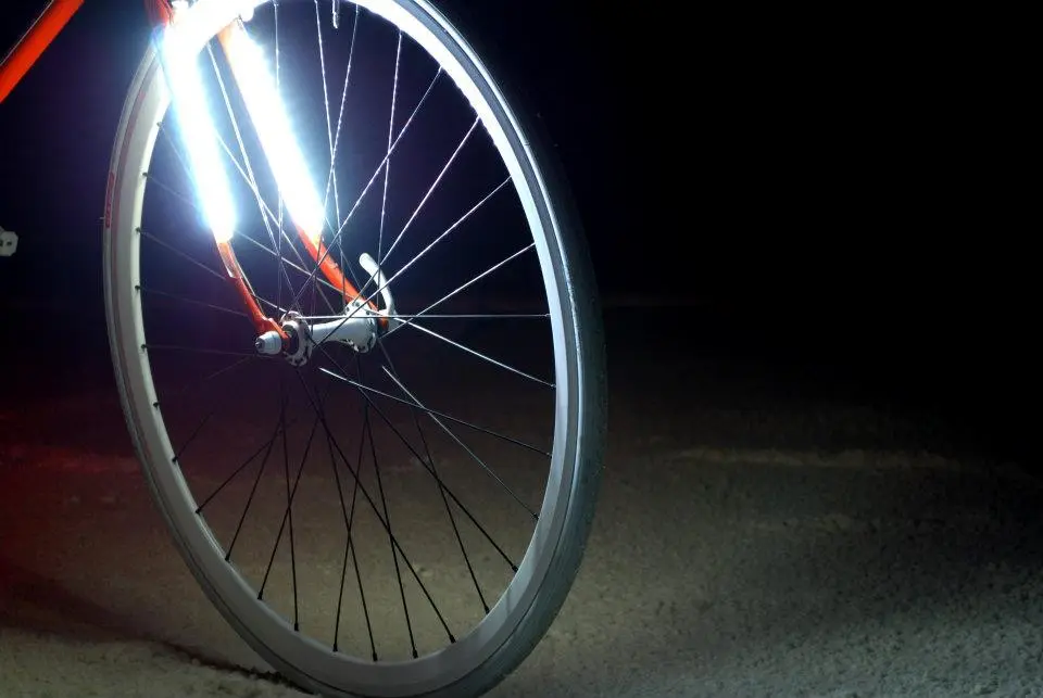 LED by LITE is a bicycle illumination system that cyclists control from a wireless handlebar-mounted unit