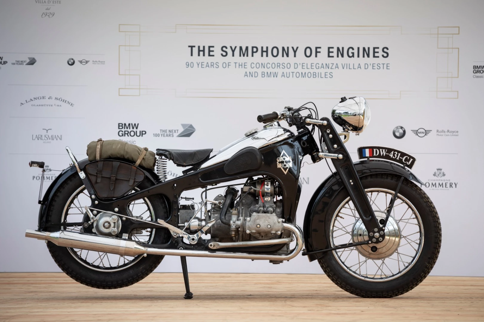 1942 Gnome & Rhone X40 734cc, entered by Pierre Battaile