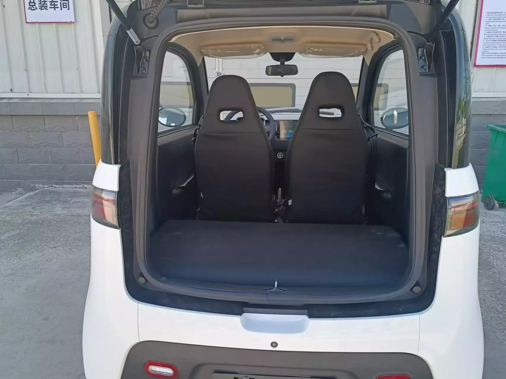 The Dresner A05 seats two with room in back for cargo