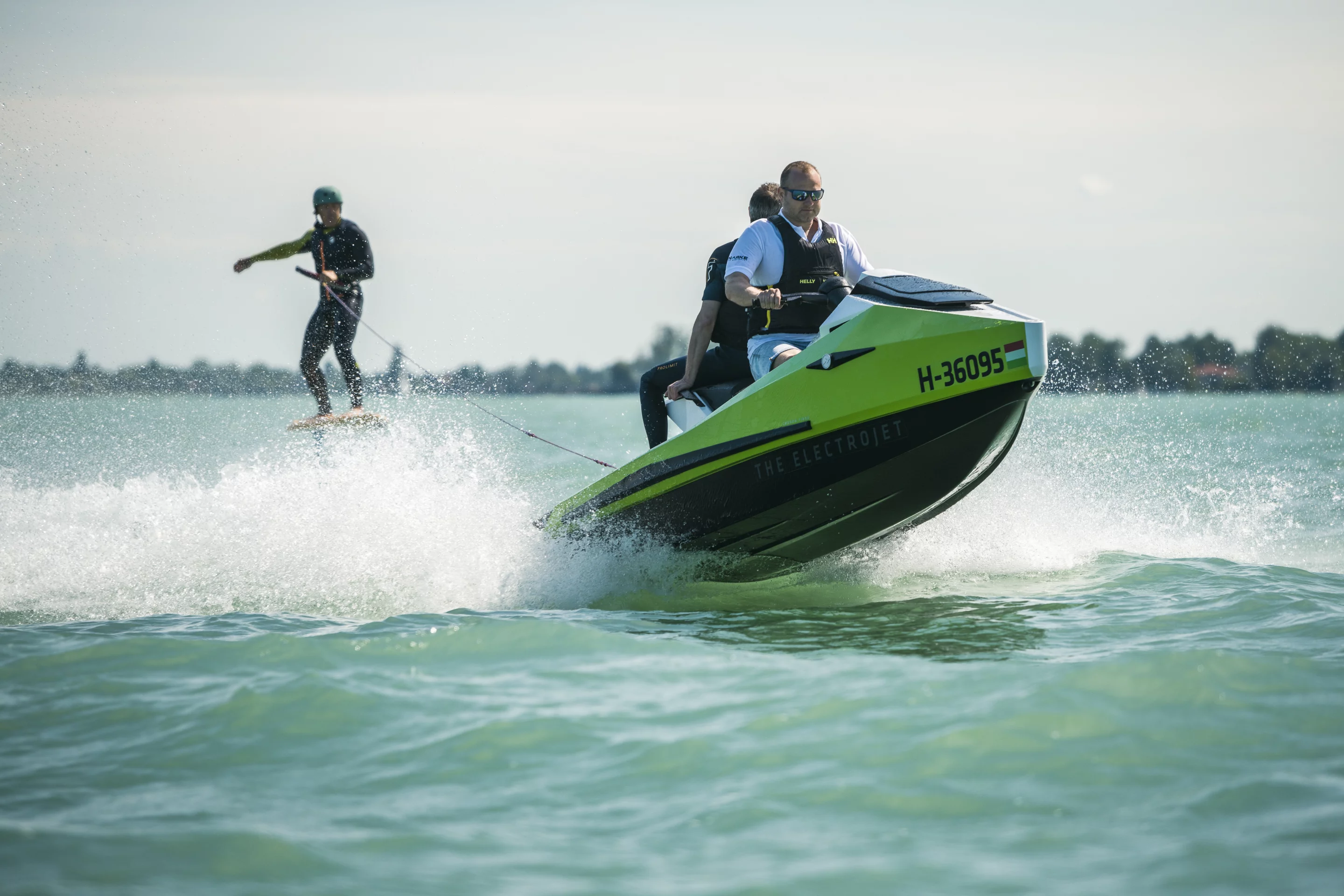 The GT95 promises quieter fun on the water for up to three