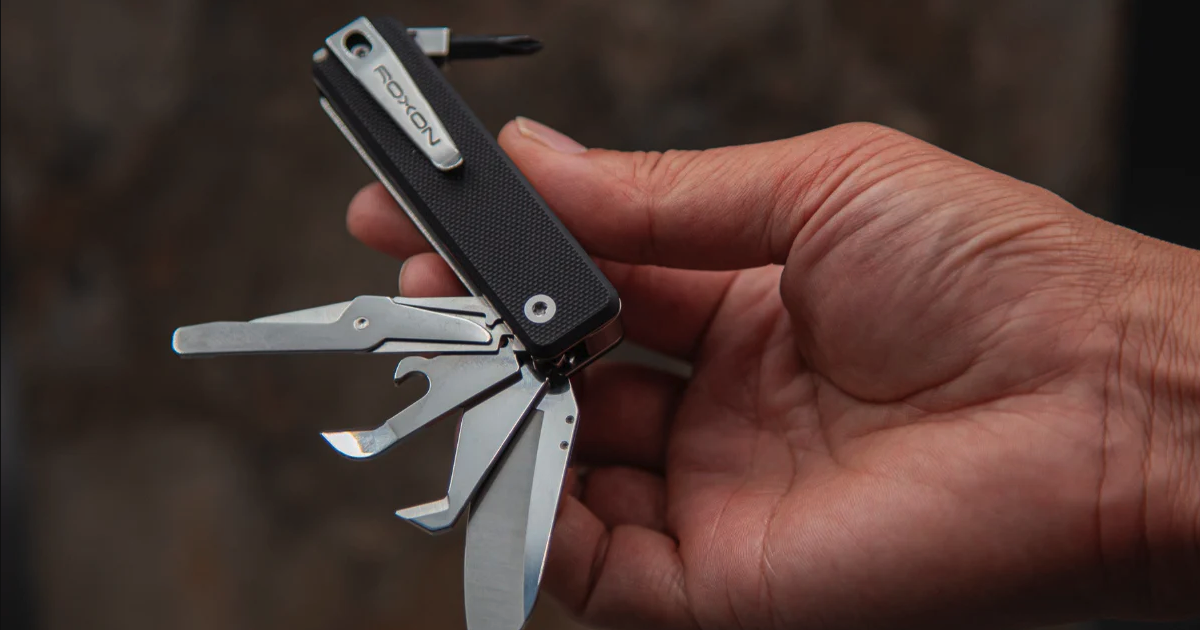 Roxon Mini Flex Companion pocketable modular multitool Roxon Mini Flex Companion pocketable modular multitool