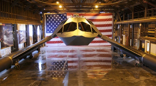 GHOST is a prototype military boat, that is claimed to be the world's first super-cavitating watercraft