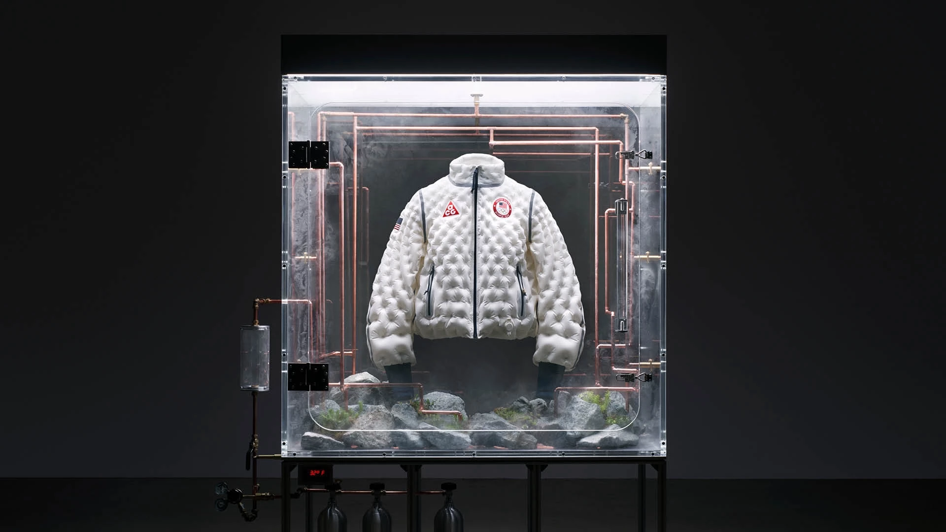 The Therma-FIT Air Milano jackets will make their debut at this winter's Olympic Games in Italy