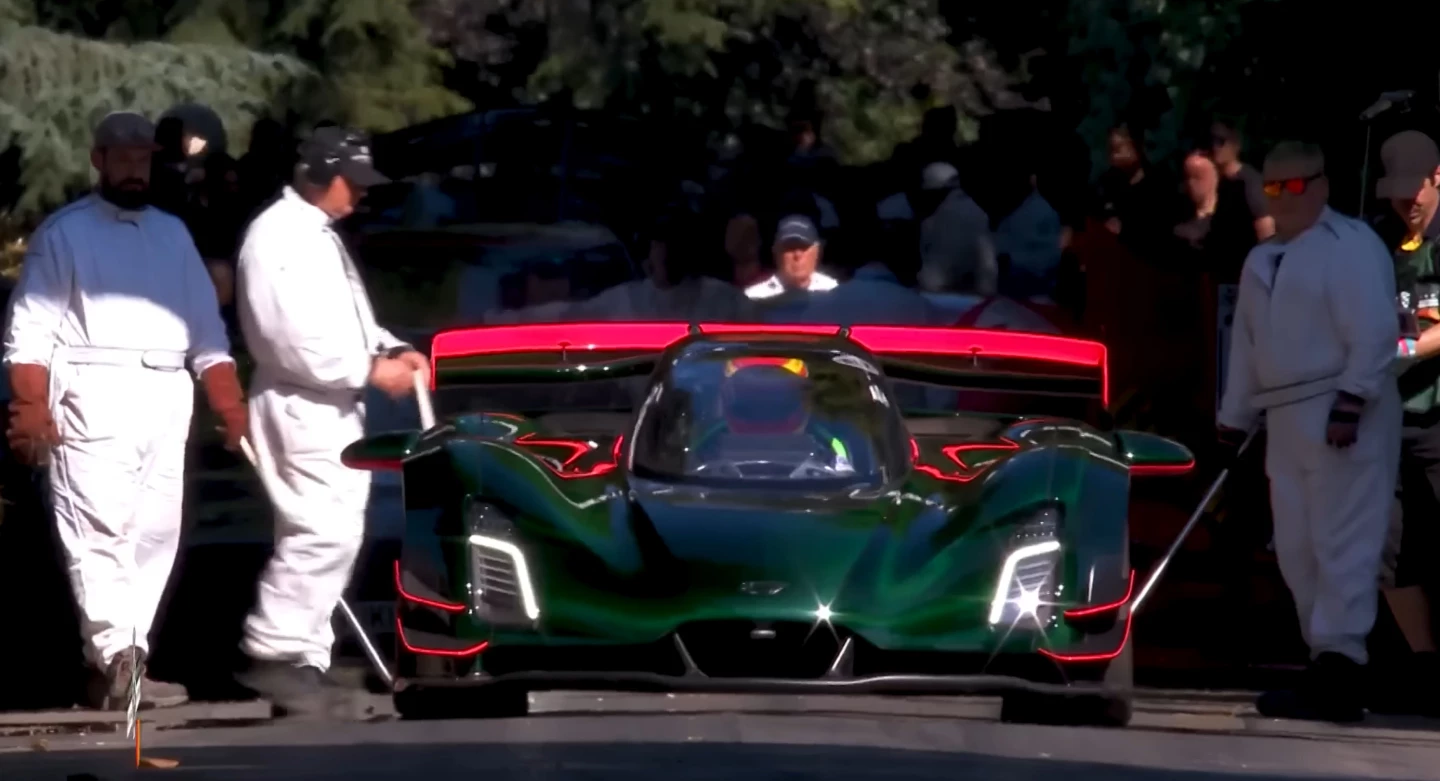 The Czinger 21C makes a slow start at the Goodwood Festival of Speed – we think it could have gone faster