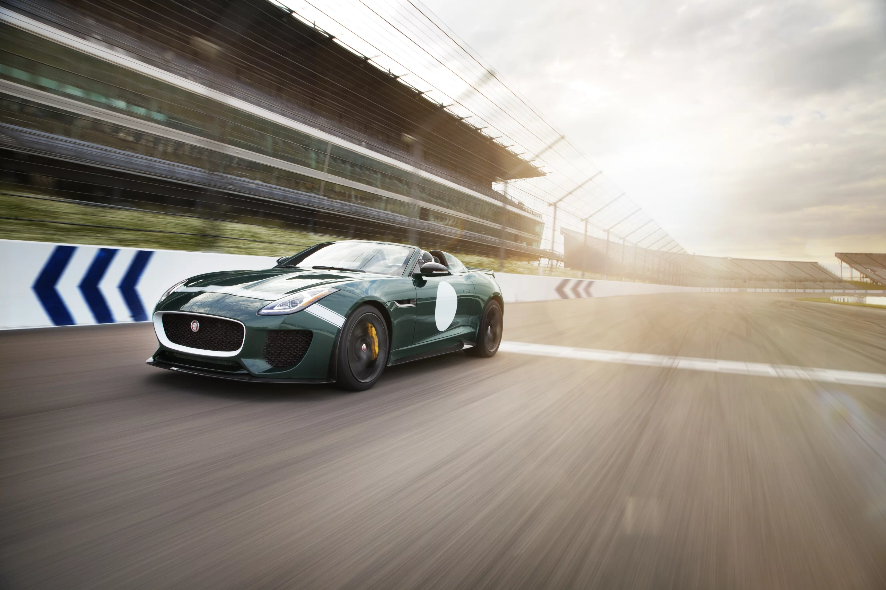The Jaguar F-Type Project 7 seats two