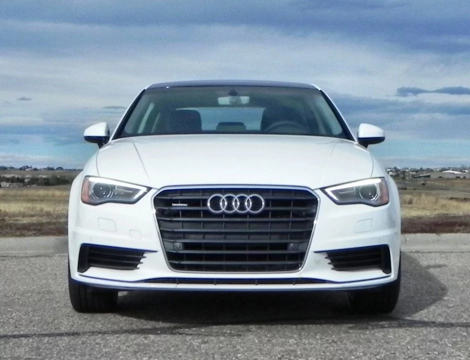 Despite its compact size, the Audi A3 has a powerful presence