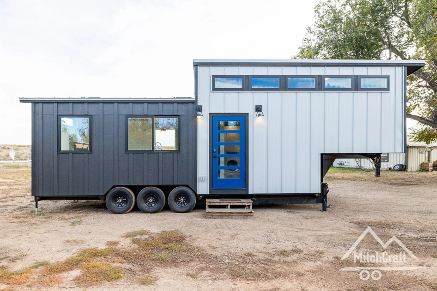 Clay's 34' x 10' Tiny Home was built to order and cost US$216,000