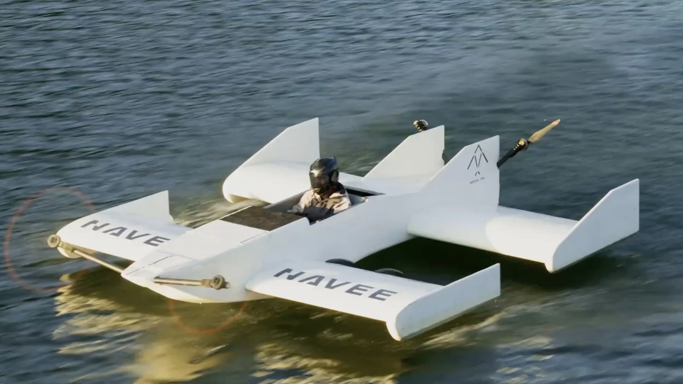 The WaveFly 5X completed its first public flight over Lake Dong Taihu on June 4