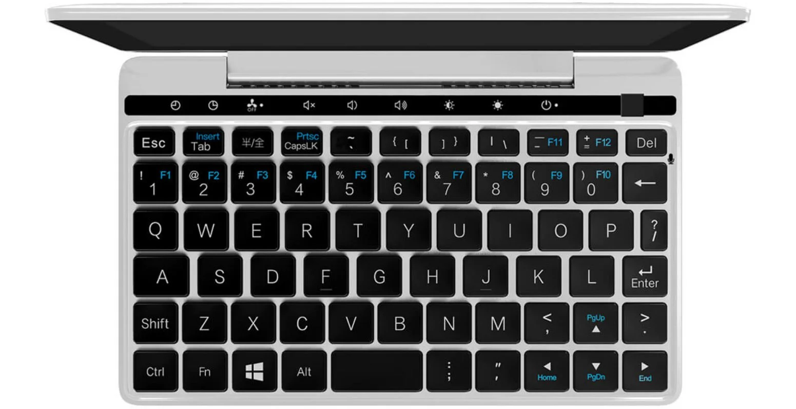 The Pocket 2 wears a stylish magnesium alloy chassis, and features a chiclet keyboard and an optical navigation sensor rather than a space-hogging trackpad