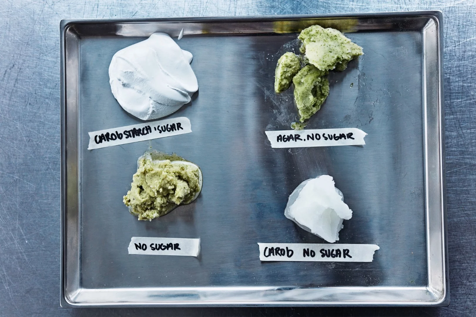 The experiments with ice cream