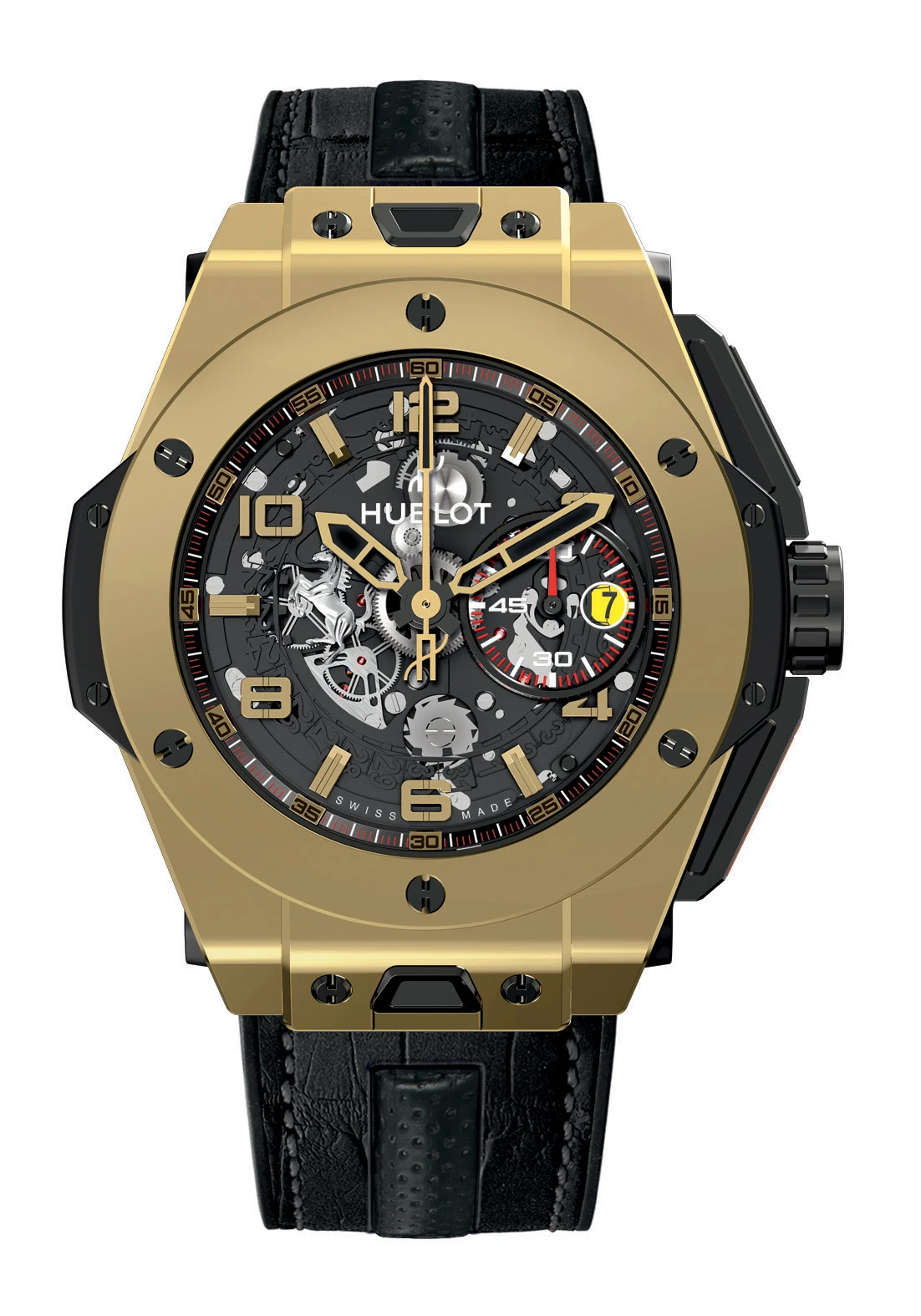 The Big Bang Ferrari is the first evolution of Hublot's Big Bang design since its introduction in 2005