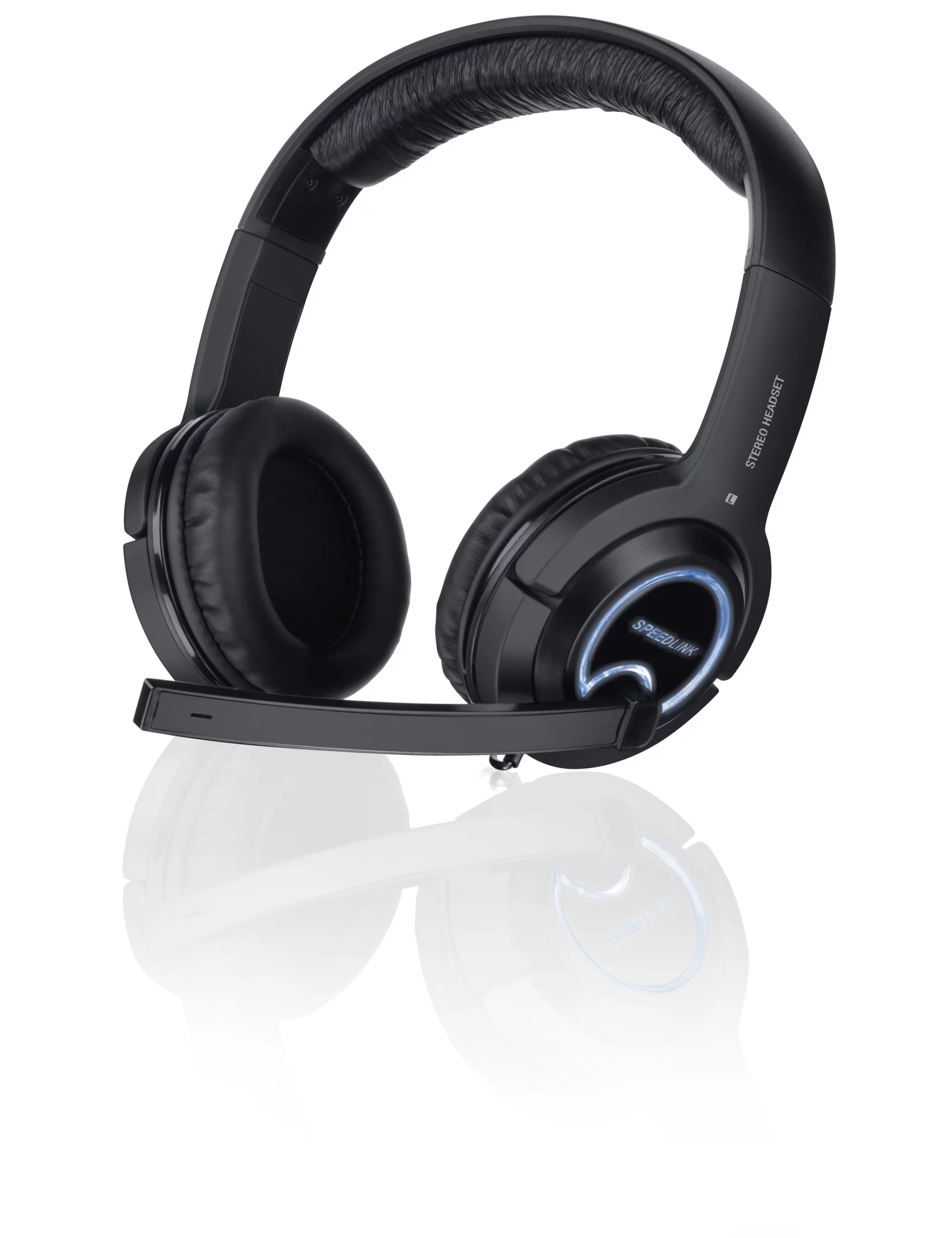 The new XANTHOS gaming headphones feature LED lighting to match your PC's fan lights