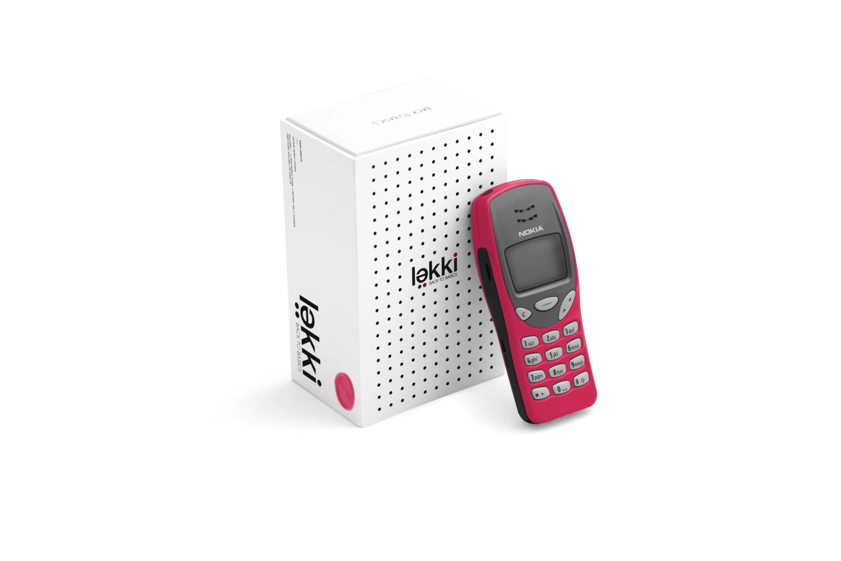 The iconic Nokia 3210 - refurbished and revamped by Lekki