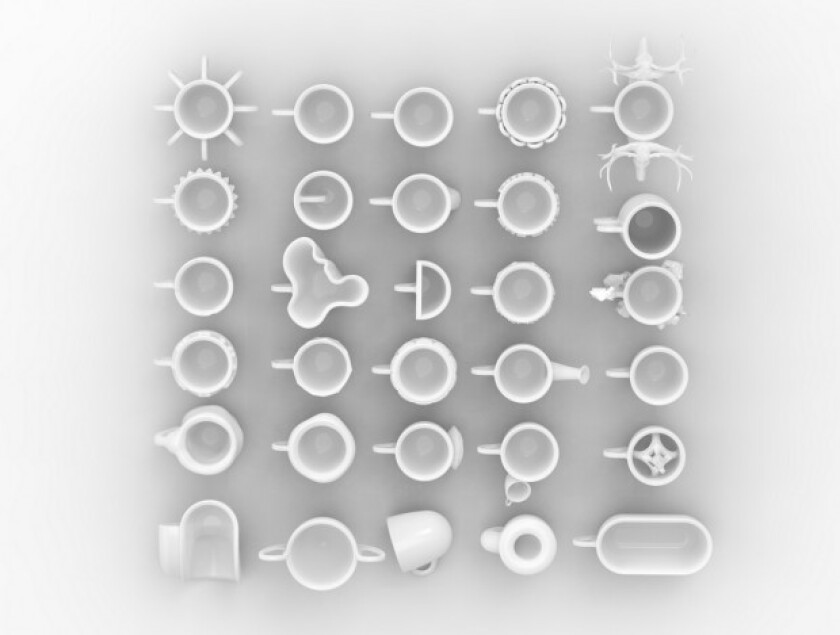All thirty cups(Image: Cunicode)