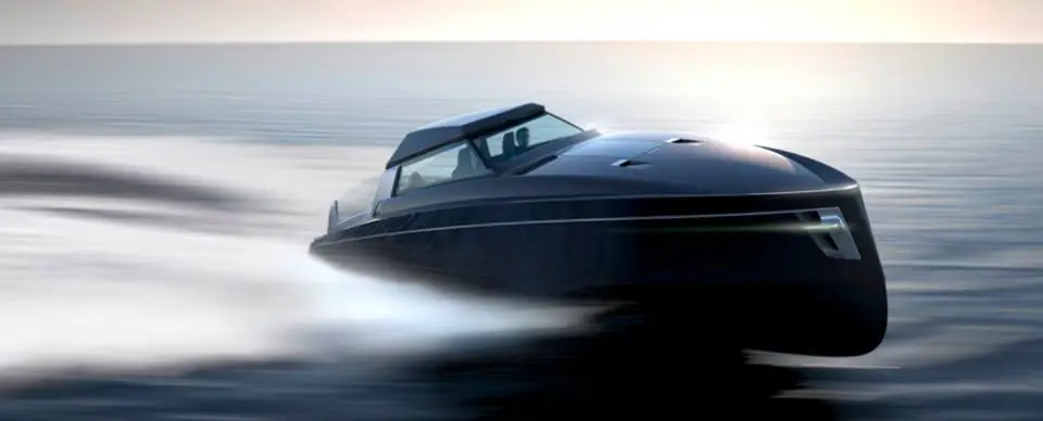 Rendering of the Reversys taking to the water