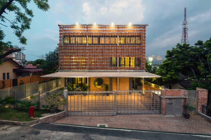 Clay Roof House was completed in 2015