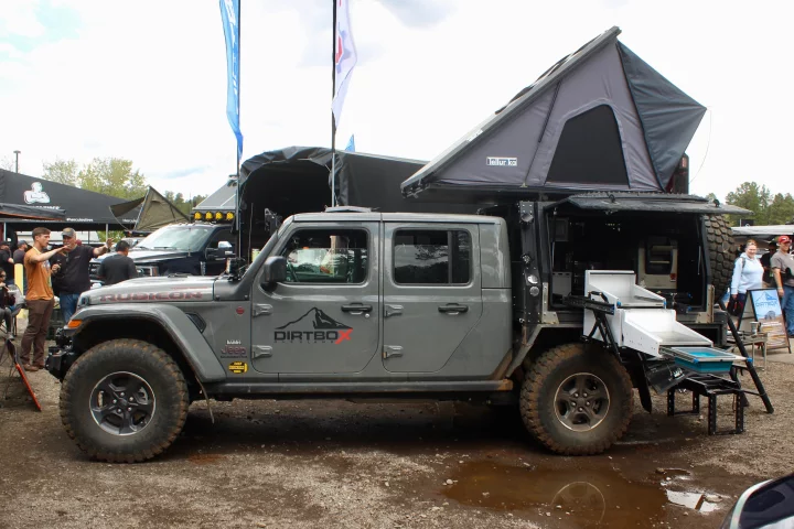Dirtbox Jeep at Overland Expo West 2023