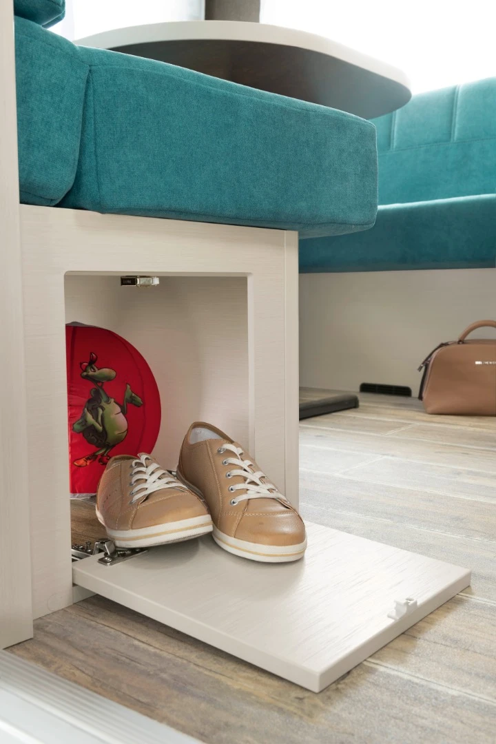 Dethleffs adds plenty of storage space to the C'Go Up