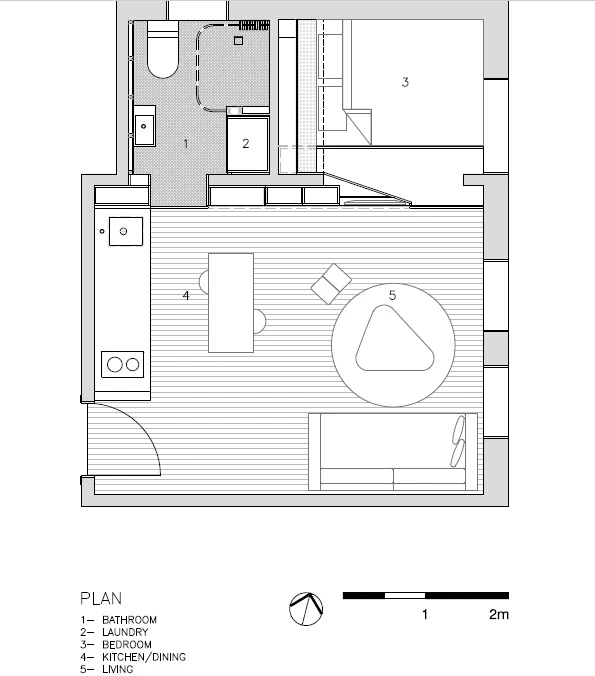 New floor plan by Brad Swartz