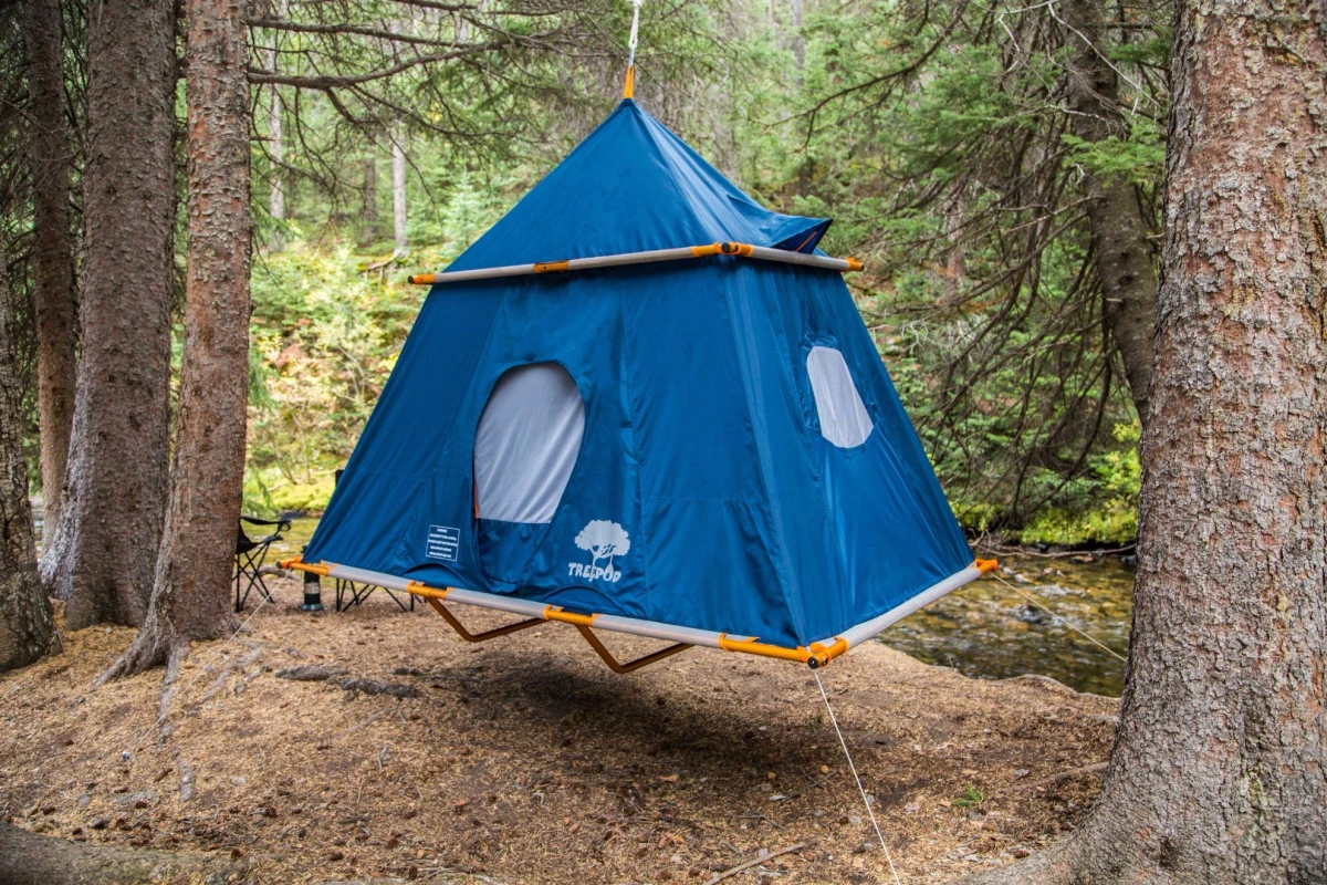The TreePod Camper will hit the market in April