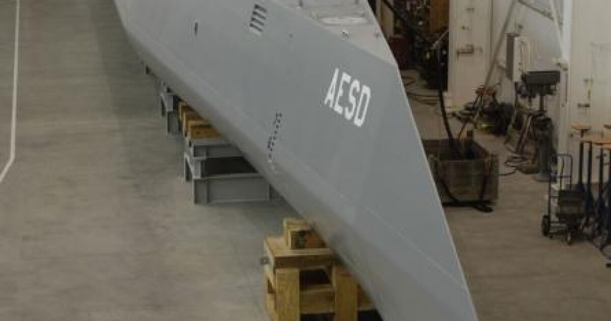 Us Navy Unveils Advanced Electric Stealth Ship Demonstrator