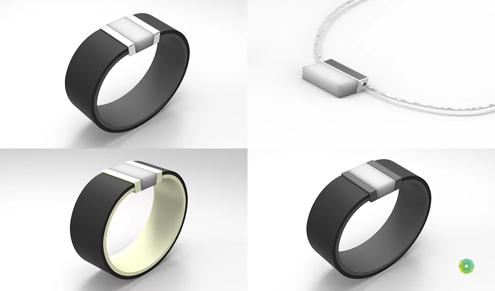 Bond Touch is a modular wearable system that lets you wear just the features you want, in the style you want
