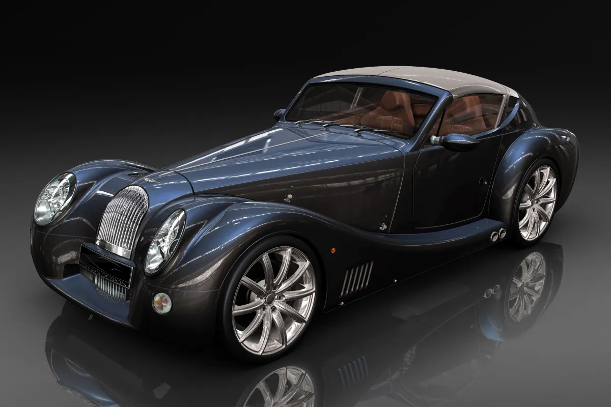 The Morgan Aero SuperSports, which will serve as the base for the electric concept