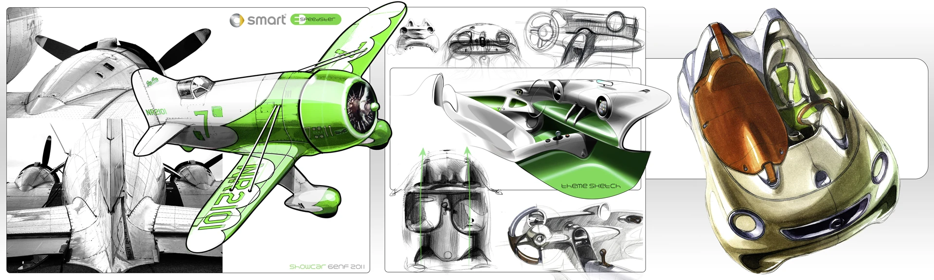 Original smart forspeed design sketches