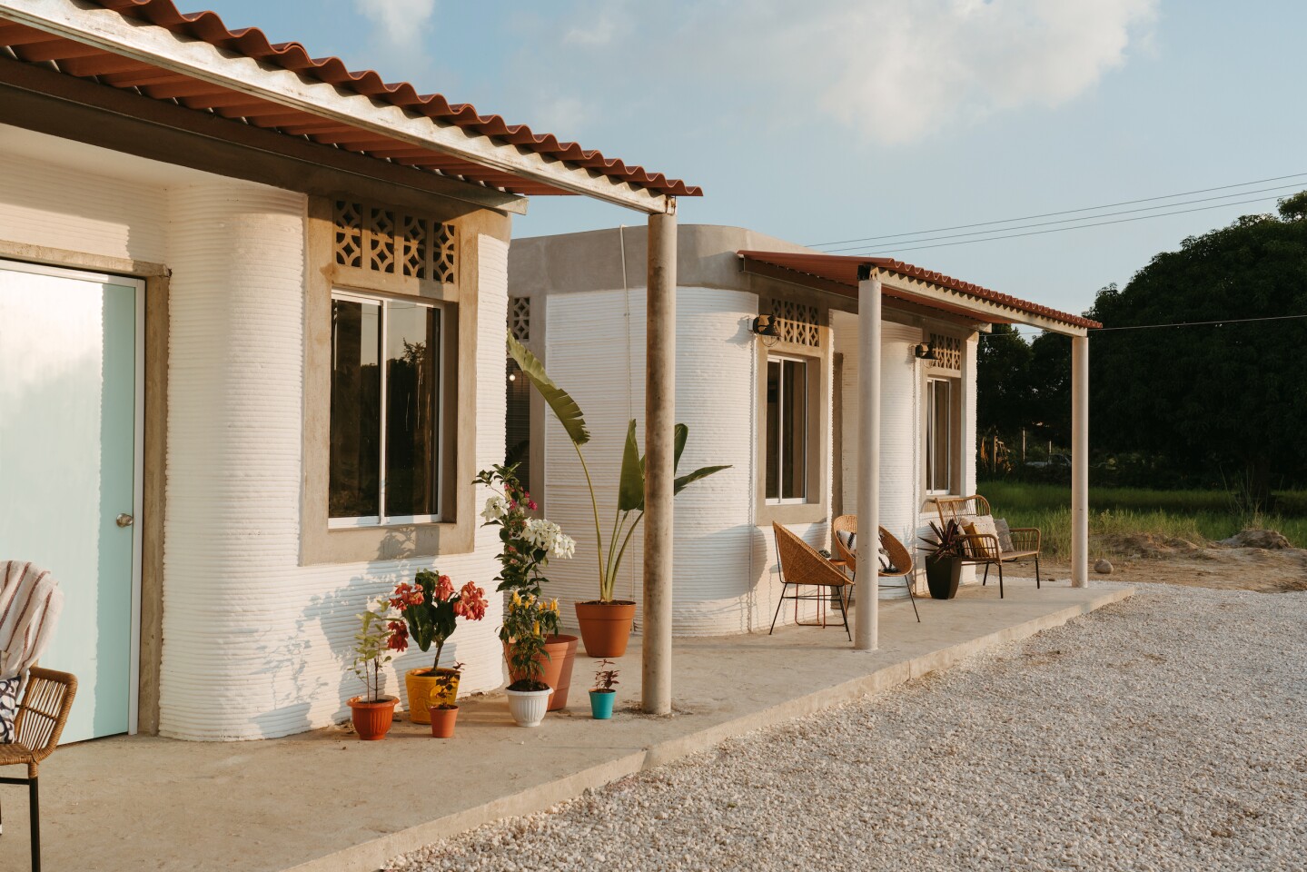 New Story has begun work on a 3D-printed low-cost housing development in Mexico