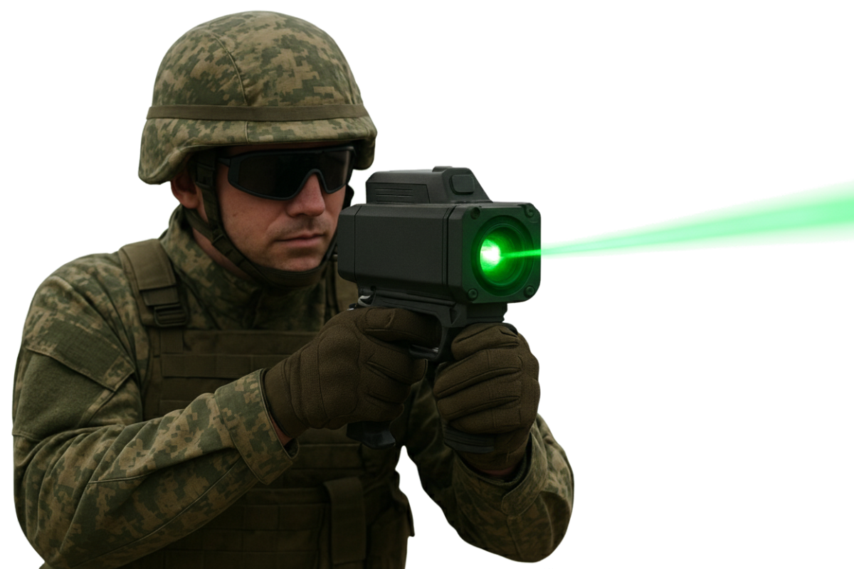 New laser weapon turns infantry into drone killers