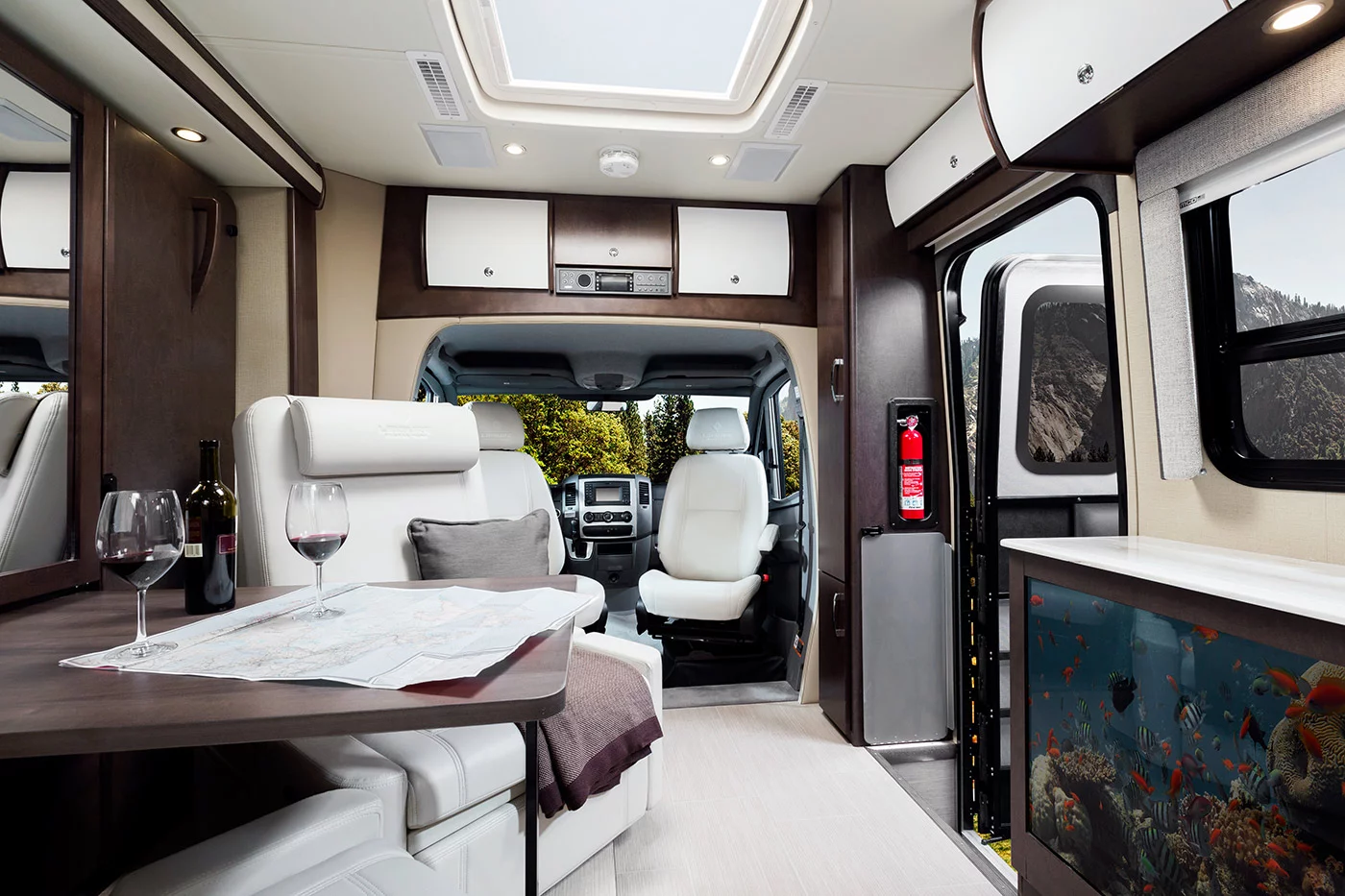 The recliners swivel 45 and 90 degrees