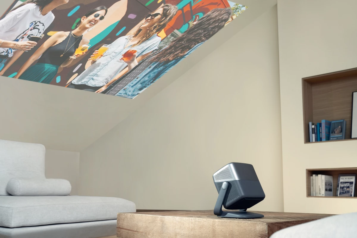 The N1 series projectors feature an in-house tri-color laser engine that's reported to significantly reduce laser speckling and improve brightness uniformity