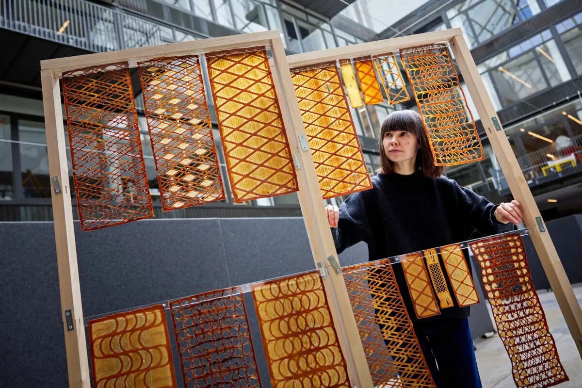 3D-printable architectural material is made out of yeast