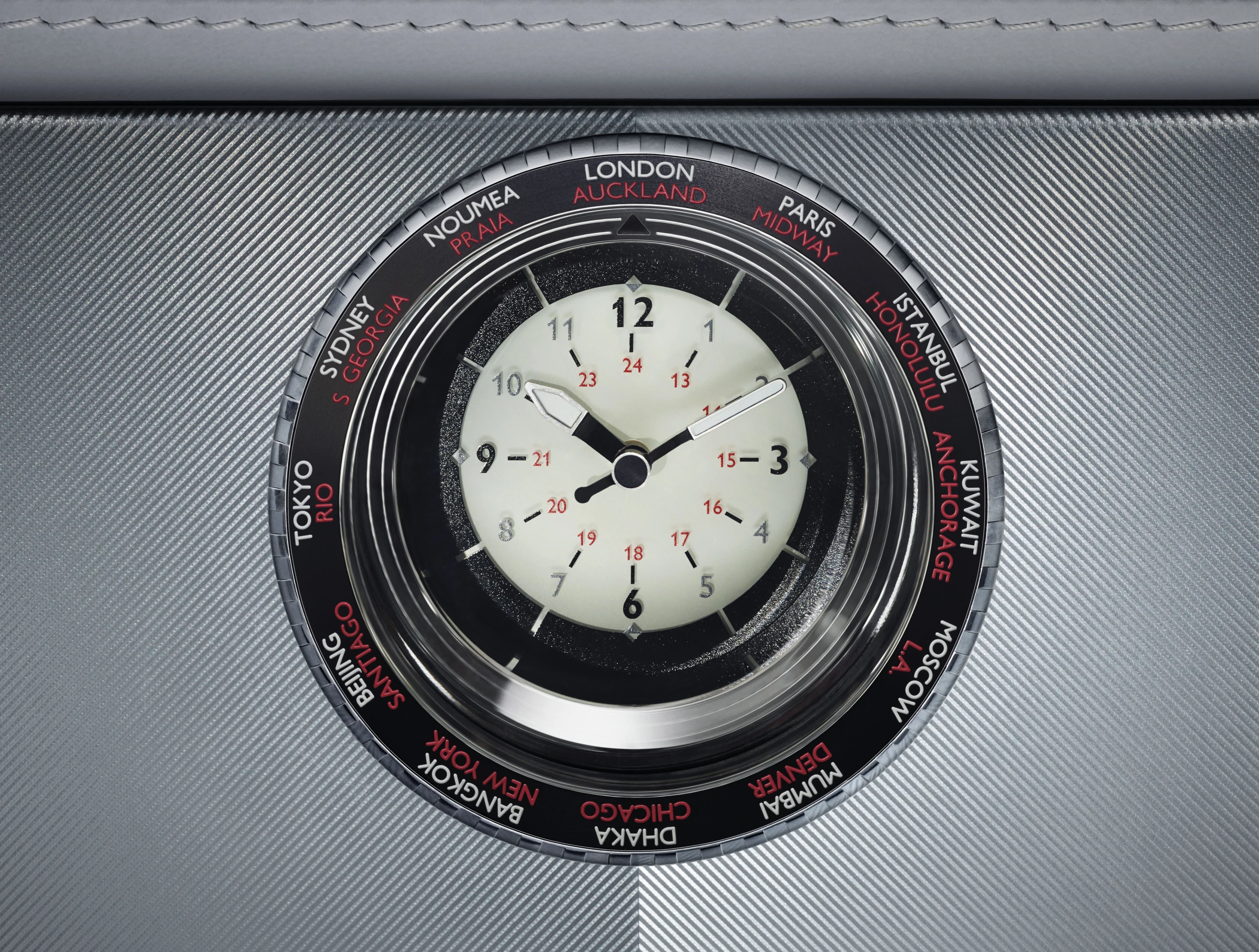 The Rolls-Royce Phantom Metropolitan clock