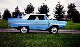 Historical Amphicar image from the International Amphicar Owners Club archive.