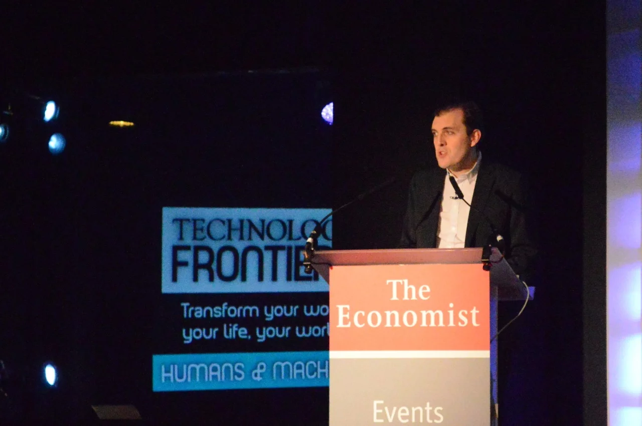 Event Chair Tom Standage (Photo: Gizmag)