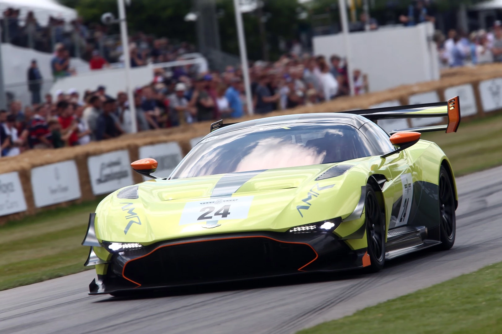 The Vulcan AMR PRO certainly stands out given its bright new livery