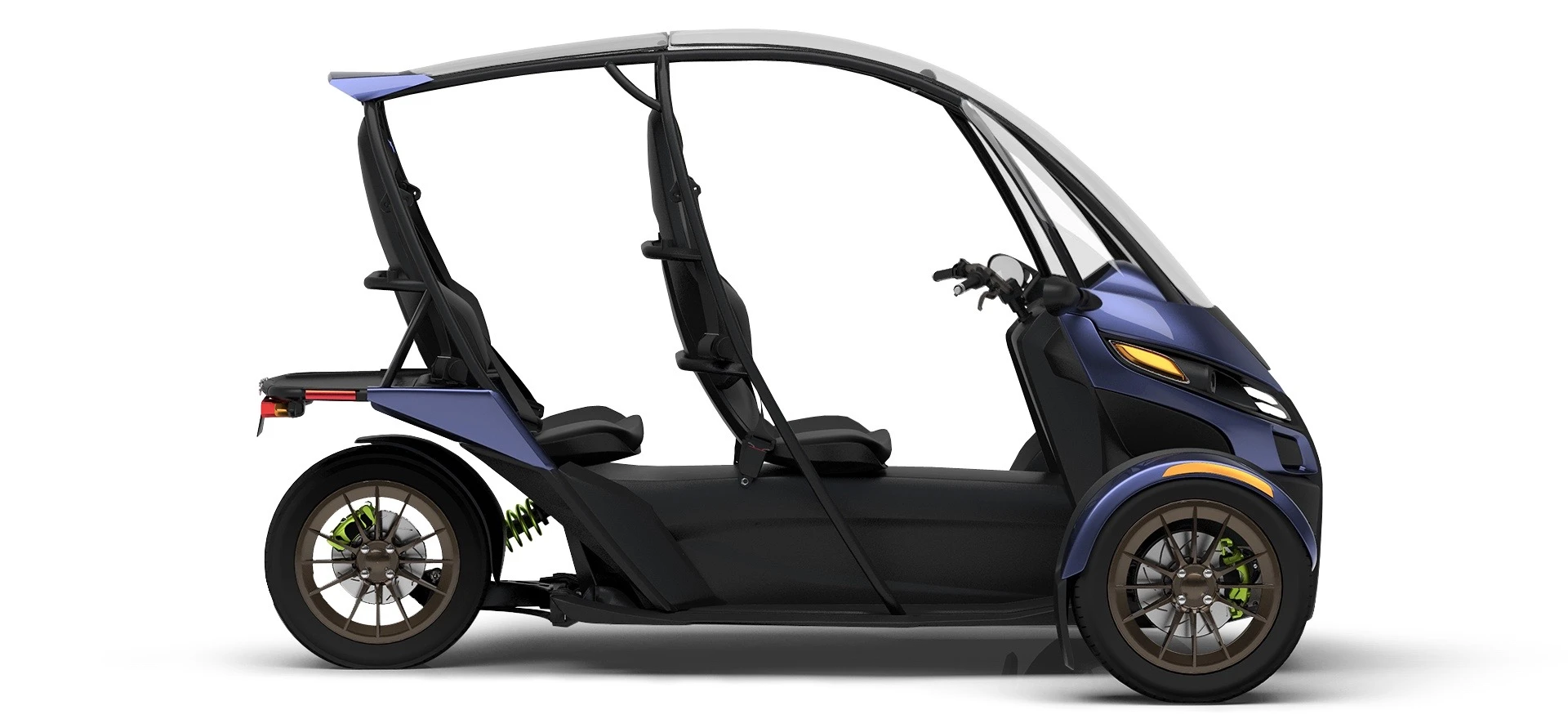 The Generation 8 SRK appears to be neither car nor motorcycle – although legally-speaking, it's the latter