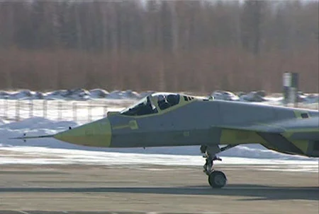 The Russian PAK-FA T-50 prototype