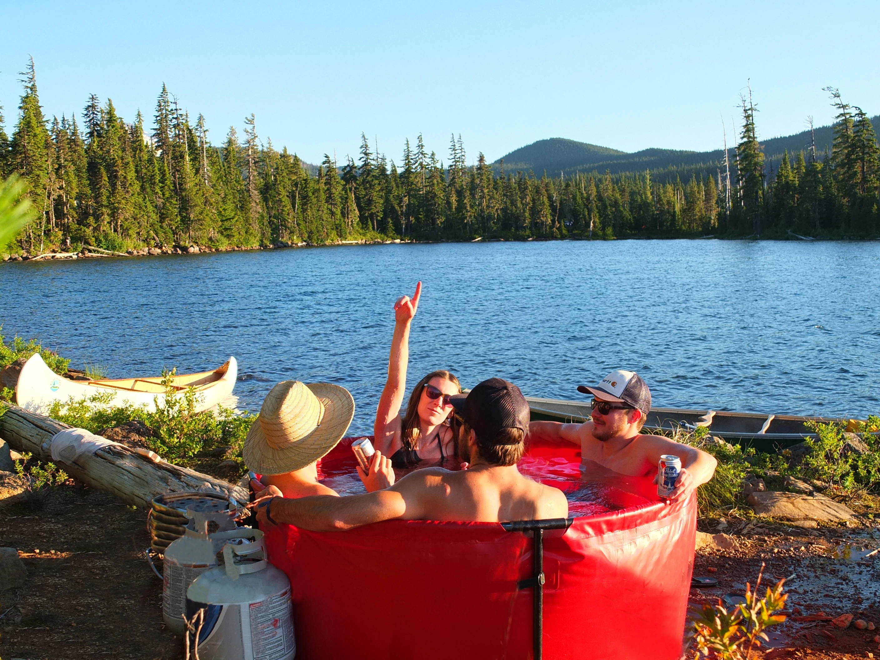 The Nomad hot tub, by Portland, Oregon-based company The Original Nomad