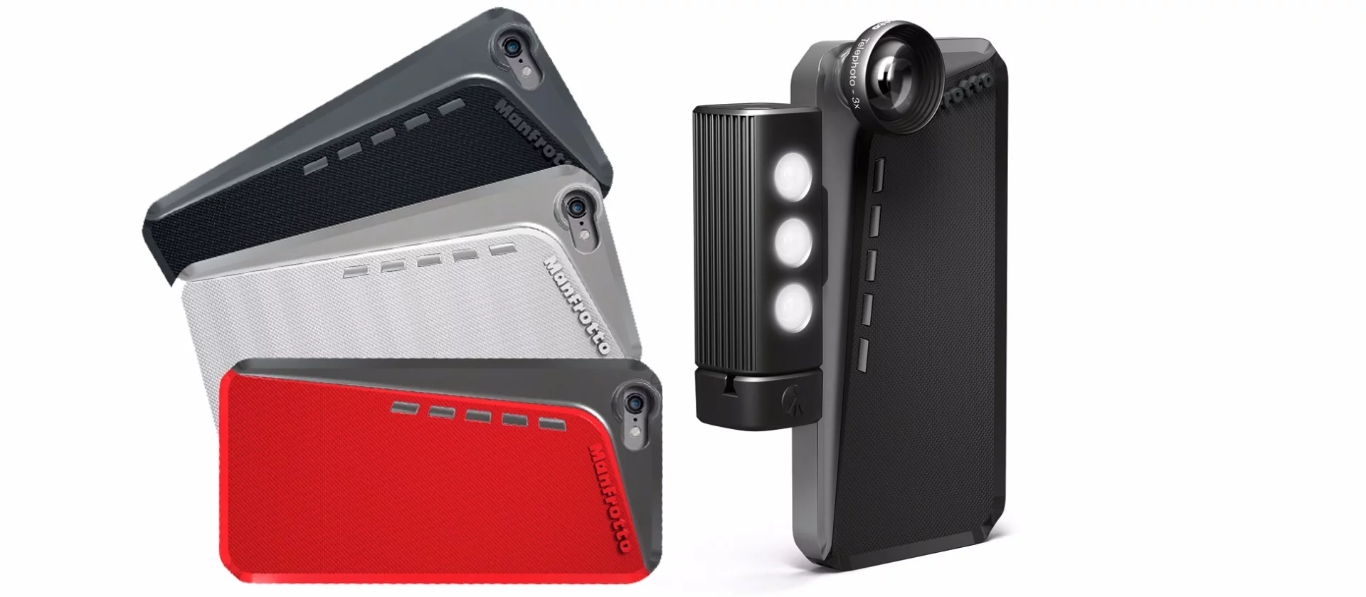 The Manfrotto Klyp+ case for iPhone 6 and 6 Plus is the latest iteration of the firm's photography-enhancing case