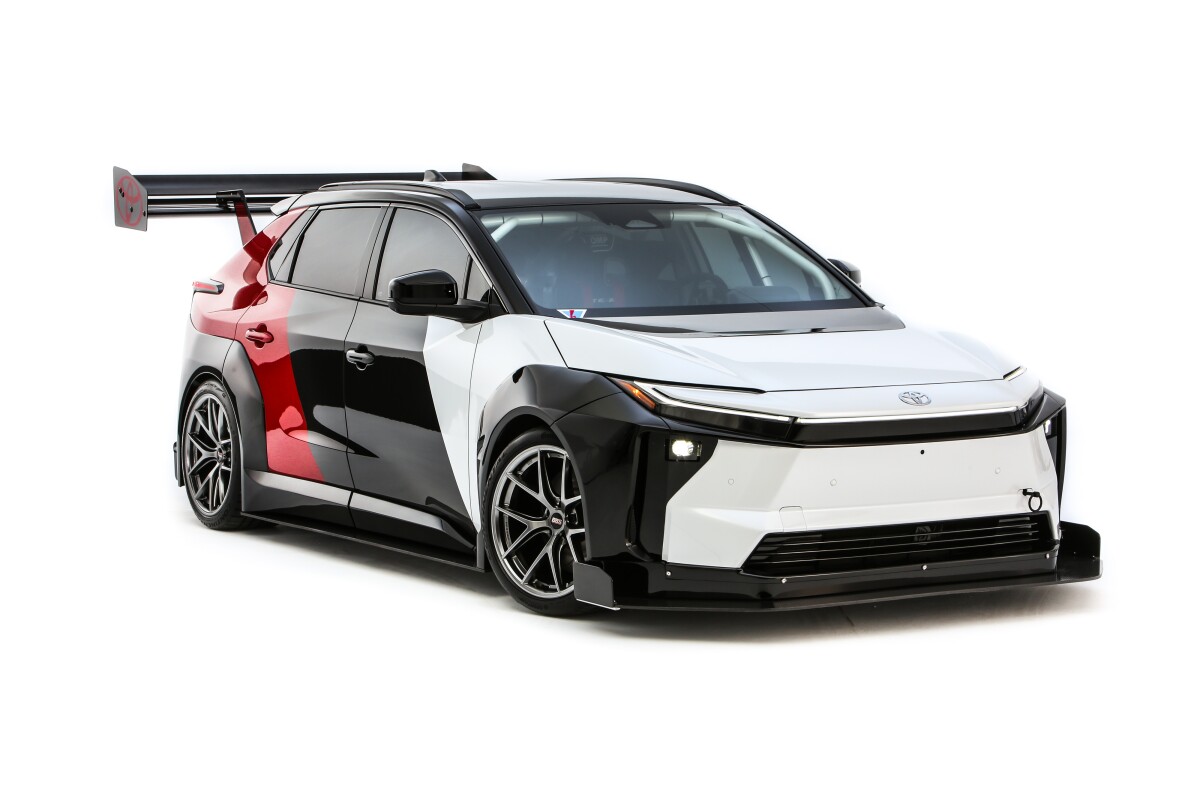 Toyota drops high-performance EV concept at SEMA