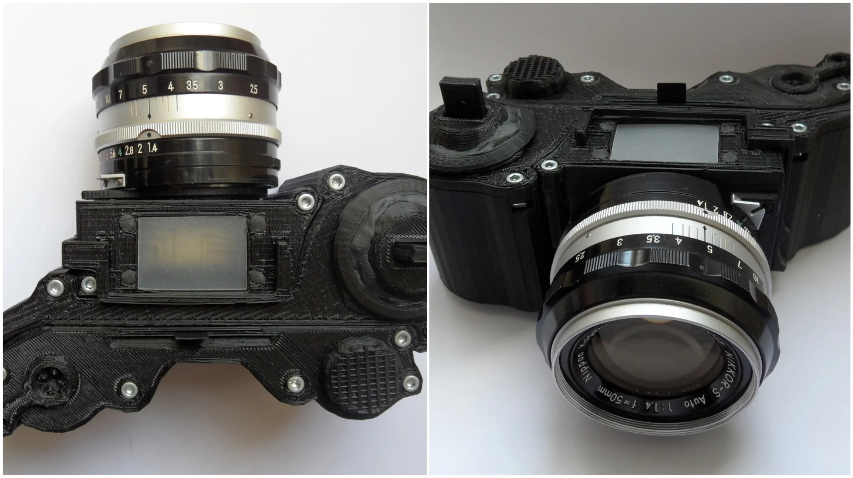 Léo Marius' 3D printable OpenReflex SLR camera
